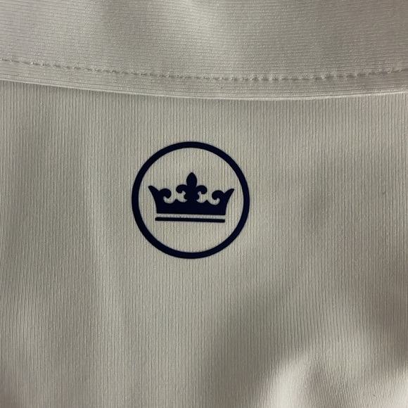 Peter Millar Golf Polo White Size XL - Picture 4 of 10